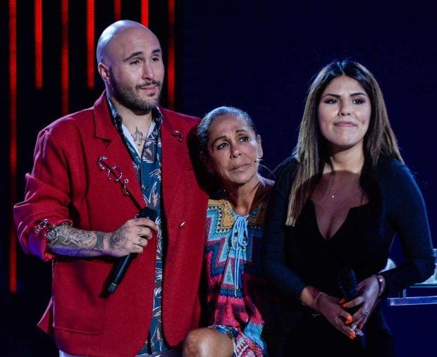 Kiko Rivera, Isabel e Isa Pantoja./Gtres