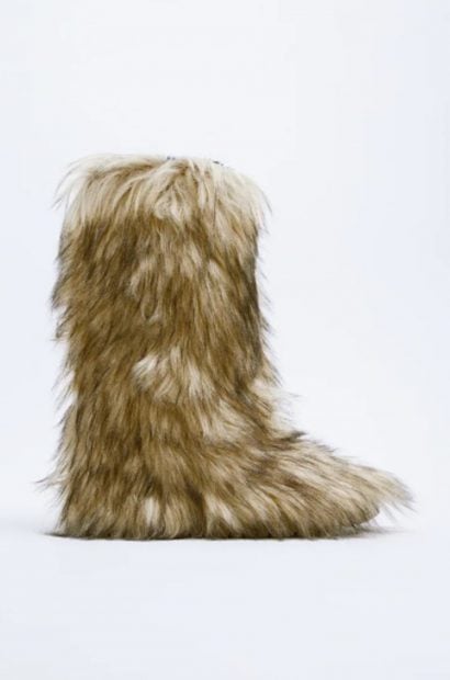 Botas de pelo / Zara