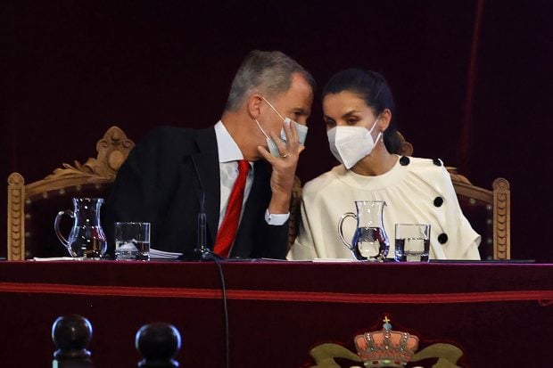 Reyes Felipe y Letizia