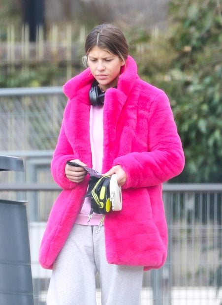 Anita Matamoros paseando por la calle./Gtres