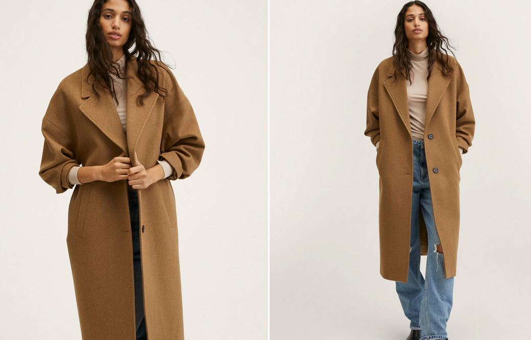 Los 3 abrigos de las rebajas de Mango que no puedes dejar pasar