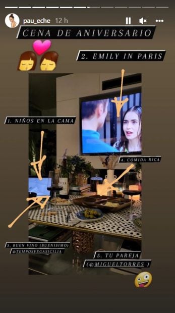 Storie de Paula Echevarr&iacute;a / Instagram