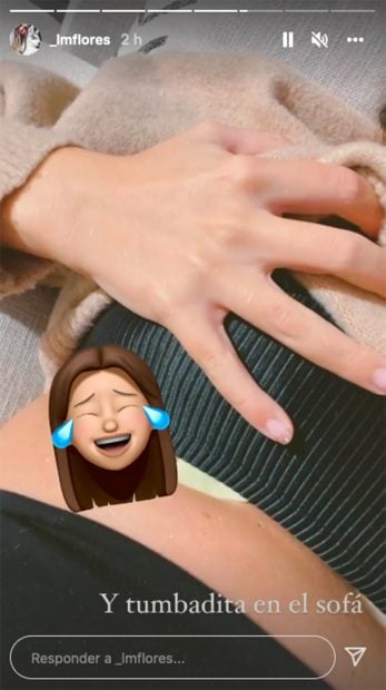 Laura Matamoros relata c&oacute;mo se encuentra./Instagram @_lmflores