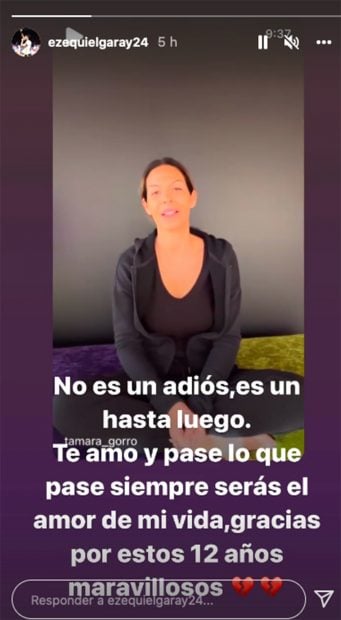 Fotograf&iacute;a del Instagram de Ezequiel Garay./Instagram @ezequielgaray24