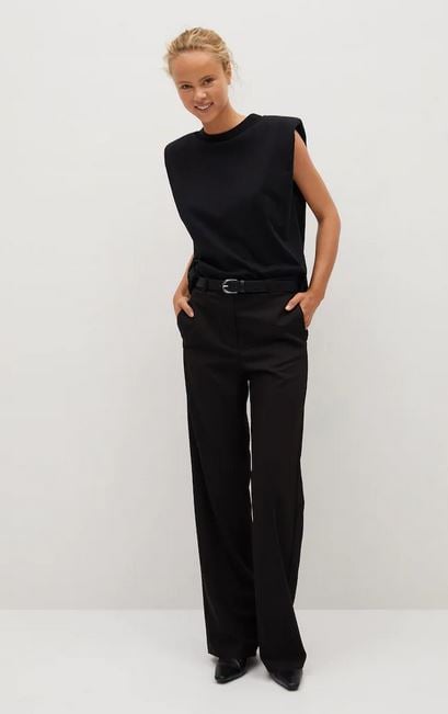El pantal&oacute;n de Mango Outlet rebajad&iacute;simo ideal para tus looks de oficina