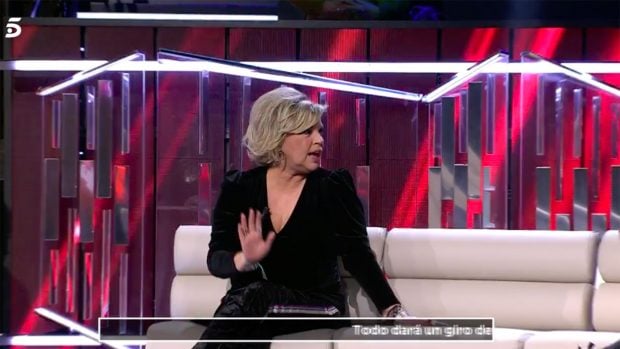 Terelu Campos acude a 'La isla de las tentaciones' como colaboradora./Telecinco