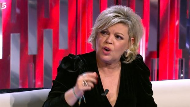 Terelu Campos en el 'Debate' de 'La isla de las tentaciones'./Telecinco