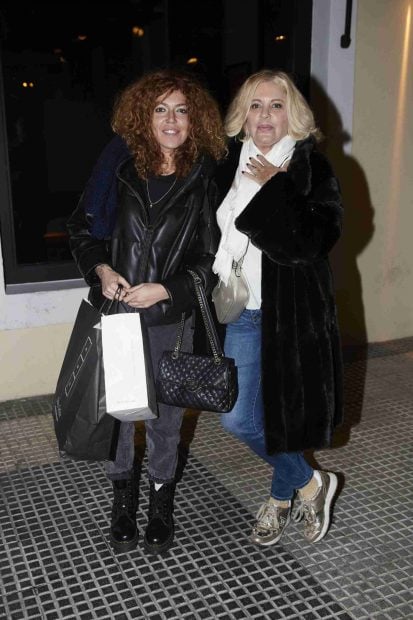 B&aacute;rbara Rey y Sof&iacute;a Cristo, sonriendo./Gtres