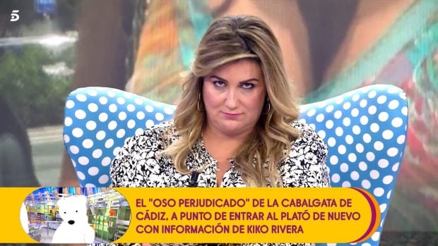 Carlota Corredera en 'S&aacute;lvame' / Telecinco