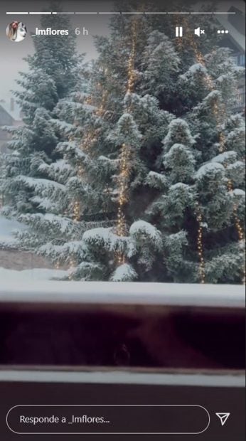 Baqueira en un storie / Instagram