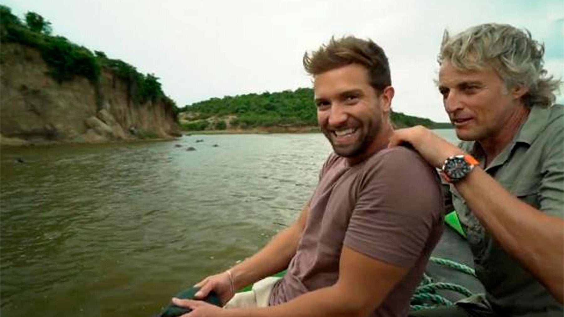 Pablo Albor&aacute;n y Jes&uacute;s Calleja, durante el programa / Mediaset