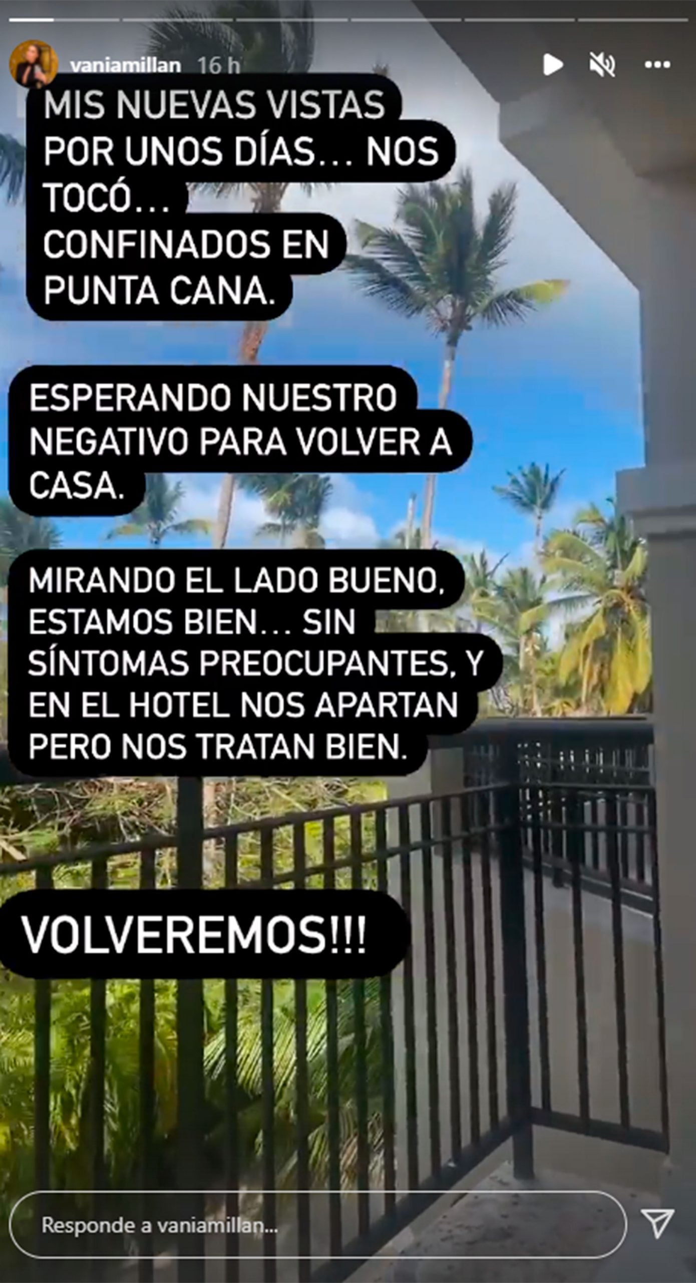Vania Mill&aacute;n cuenta su historia / Instagram