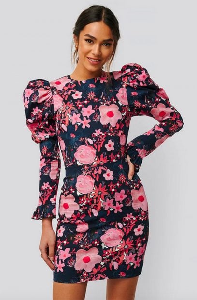 Vestido estampado./Nk-da