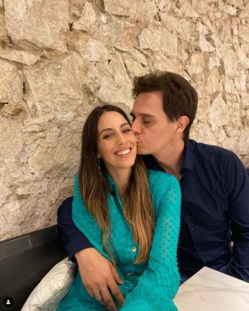 Christian G&aacute;lvez y Almudena Cid en una imagen de sus redes sociales / Instagram