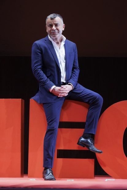 Jorge Javier V&aacute;zquez, posando en el teatro./Gtres