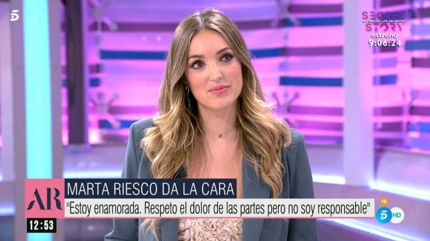 Marta Riesco en 'El Programa de Ana Rosa' / Telecinco