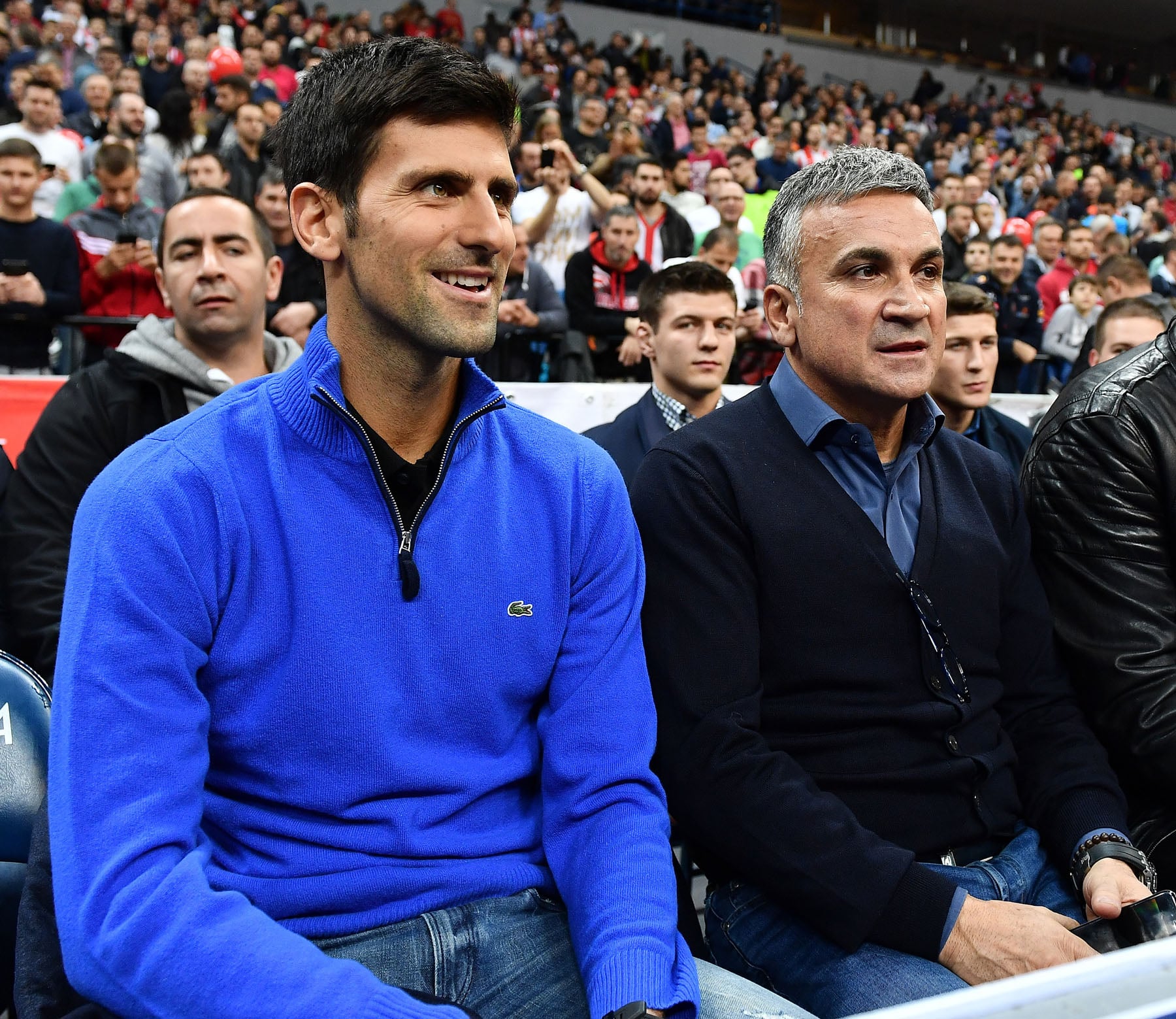 Novak Djokovic y su padre / Gtres