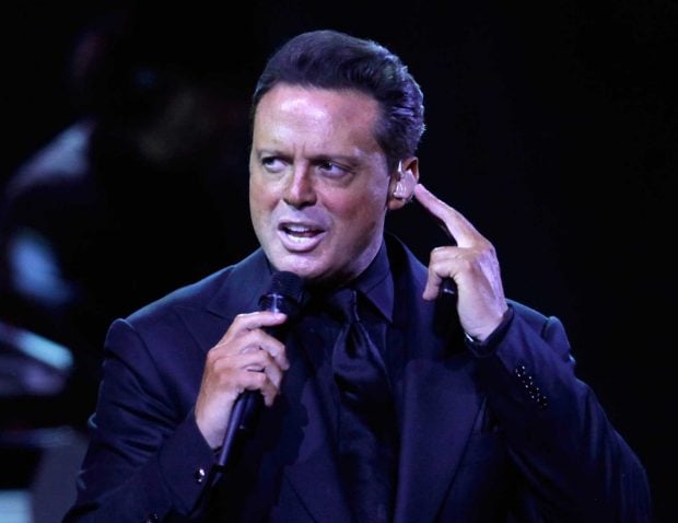 Luis Miguel cantando / Gtres