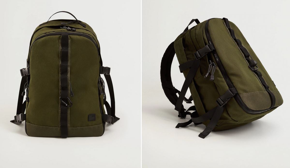 La mochila a mitad de precio de Mango hombre que te pegar&aacute; con todo