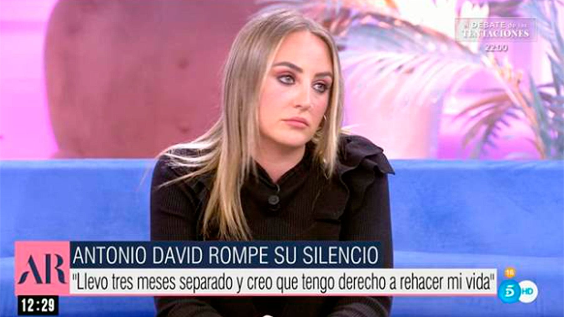 Roc&iacute;o Flores, en 'El programa de Ana Rosa' / Mediaset