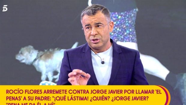 Jorge Javier V&aacute;zquez en el plat&oacute;./Telecinco