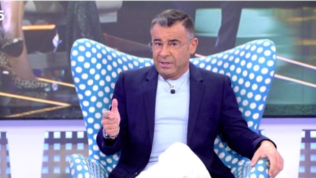 Jorge Javier V&aacute;zquez, muy molesto con Roc&iacute;o Flores./Telecinco