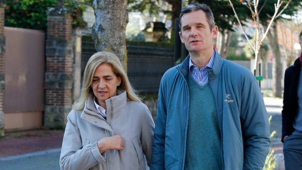 I&ntilde;aki Urdangarin y la infanta Cristina/Gtres