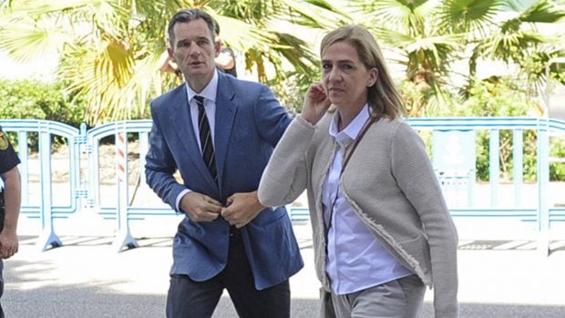 La infanta Cristina e I&ntilde;aki Urdangarin en una imagen de archivo./Gtres