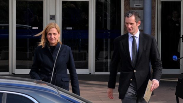 La infanta Cristina e I&ntilde;aki Urdangarin en una imagen de archivo./Gtres