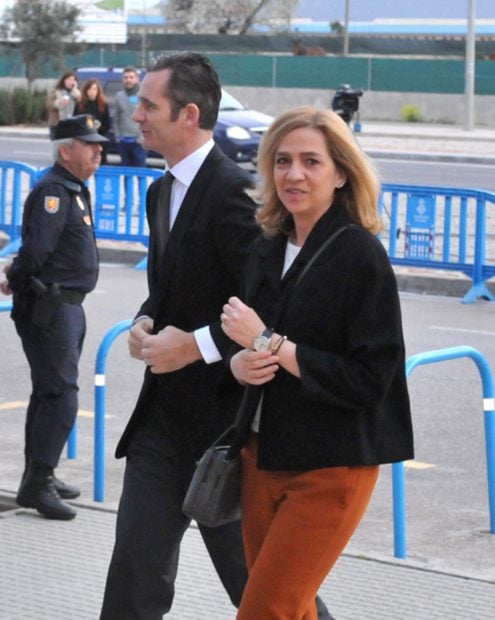 La infanta Cristina e I&ntilde;aki Urdangarin en una imagen de archivo./Gtres