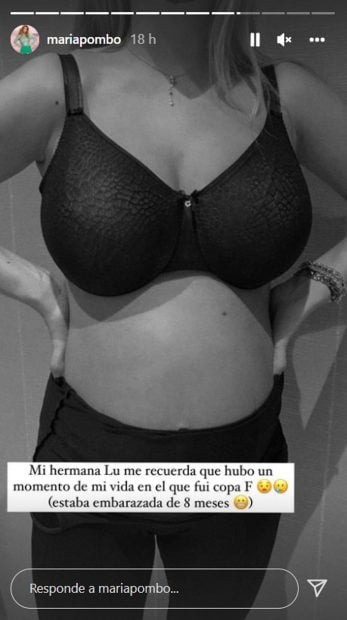Mar&iacute;a Pombo / Instagram