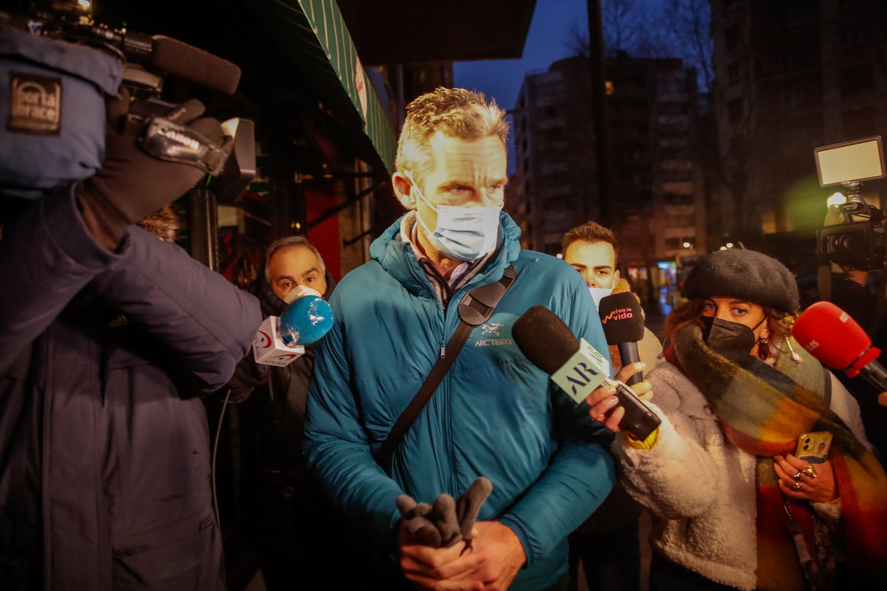 Iñaki Urdangarin llega a su trabajo. / Gtres