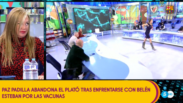 Paz Padilla abandona el plat&oacute; de 'S&aacute;lvame' / Telecinco