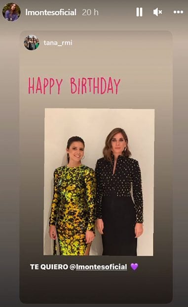 'Storie' de Cayetana Rivera y Lourdes Montes / Instagram