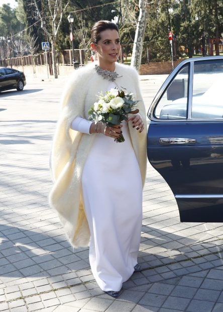 Alejandra Anson en su boda / Gtres