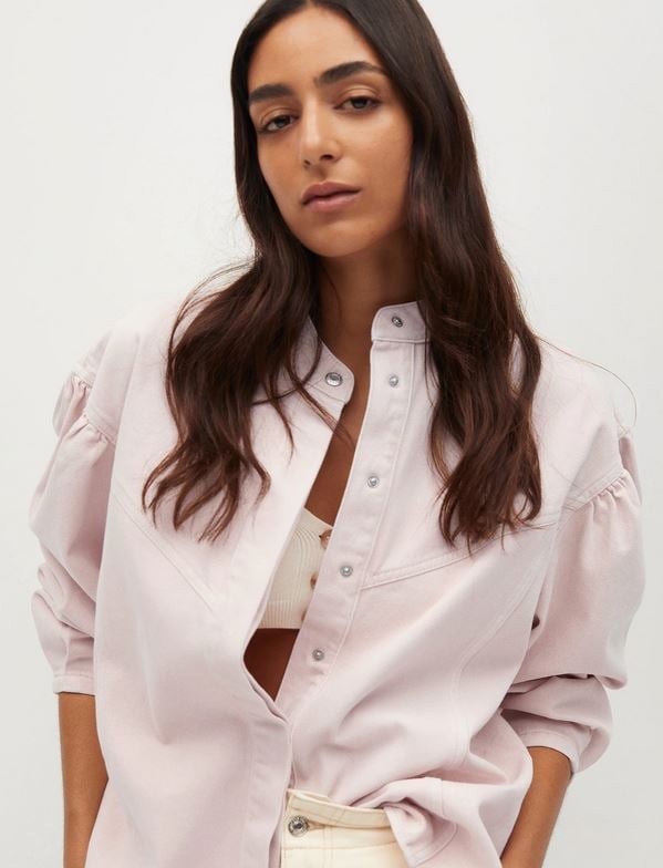 sobrecamisa mango