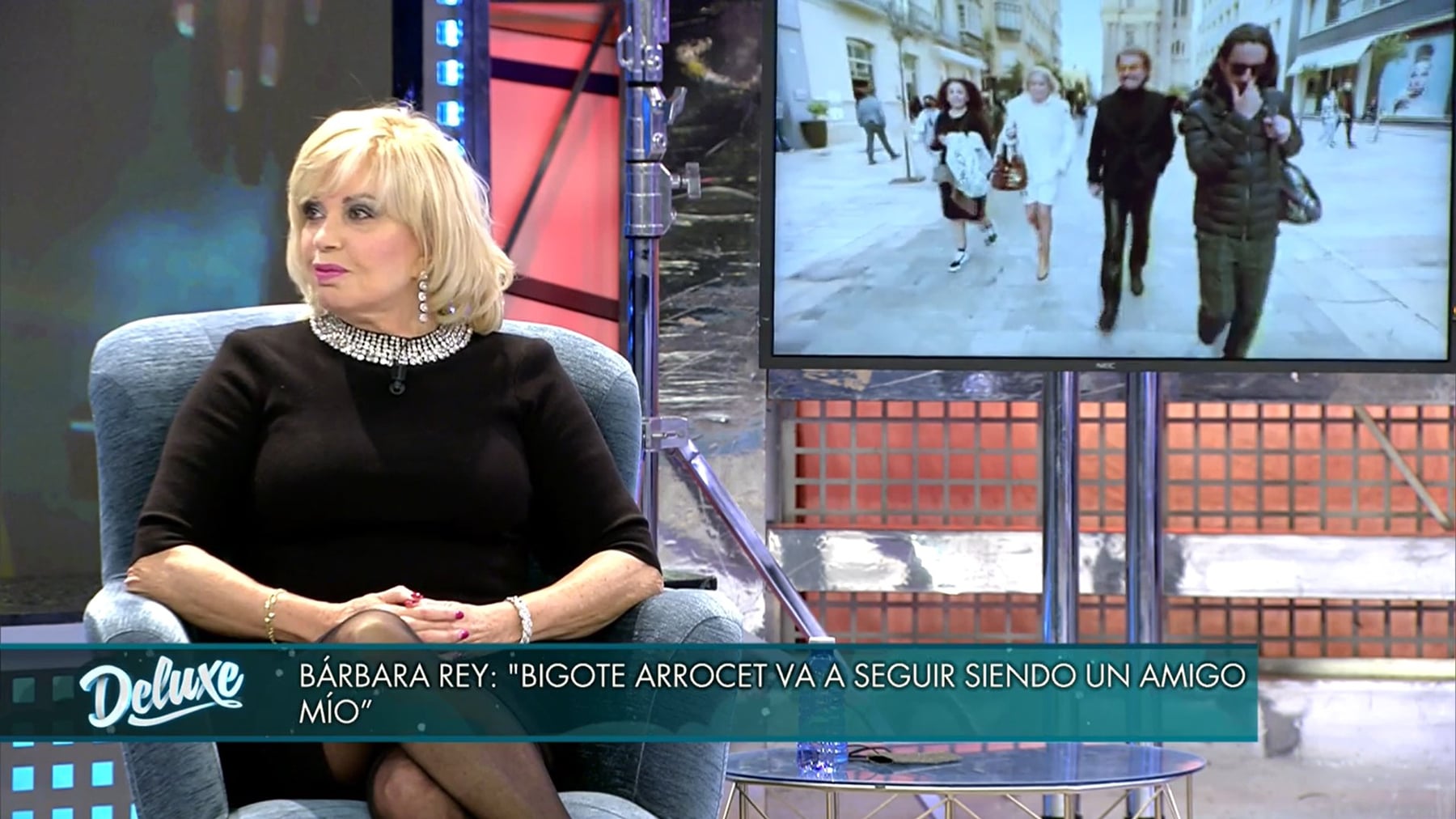 B&aacute;rbara Rey en 'S&aacute;bado Deluxe' / Telecinco