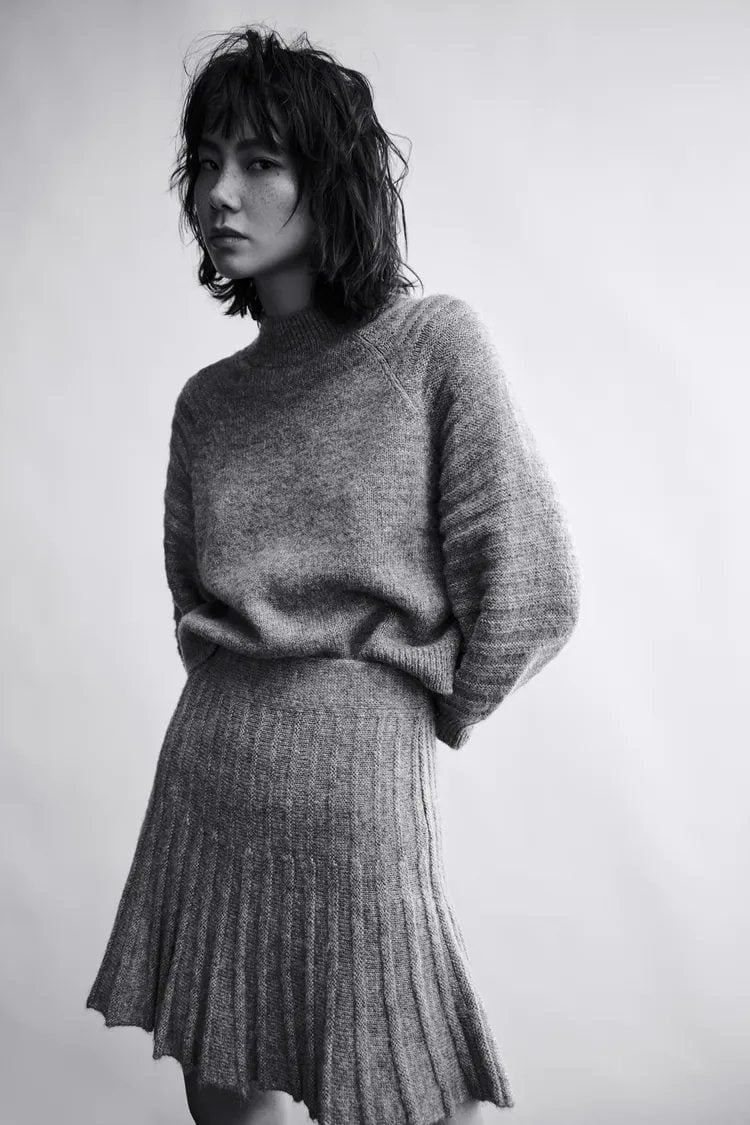 Ainhoa Armentia lleva la falda m&aacute;s viral de Zara: &iexcl;La vas a fichar!