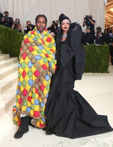 Rihanna y Asap Rocky, en un evento./Gtres