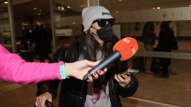 Anabel Pantoja en Madrid./Gtres