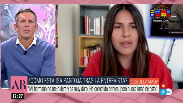 Isa Pantoja y Joaqu&iacute;n Prat en 'El Programa de Ana Rosa / Telecinco