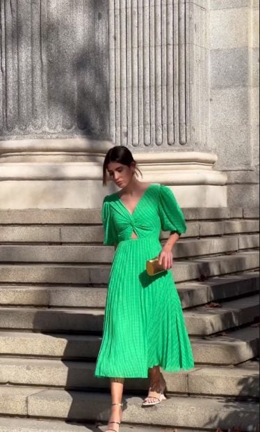 Mery Turiel con un vestido / Instagram