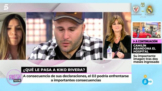 Isa Pantoja confiesa que Kiko Rivera le ha pedido "perd&oacute;n"./Telecinco