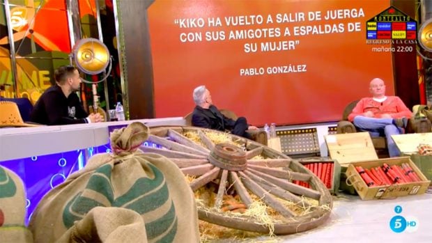 Rafa Mora desmiente a Pablo Gonz&aacute;lez./Telecinco