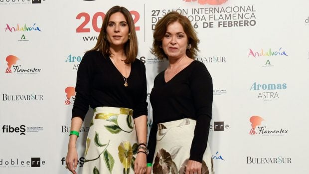 Lourdes Montes ha presentado su colecci&oacute;n de trajes de flamenca./Gtres