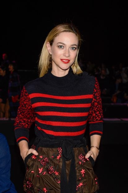 Marta Hazas con un jersey de rayas