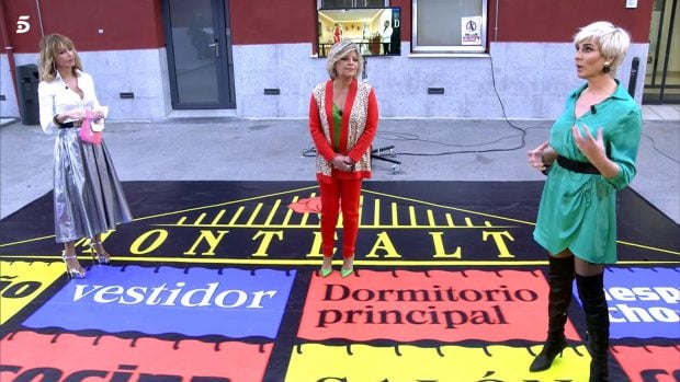 Ana Mar&iacute;a Ald&oacute;n, Terelu Campos y Emma Garc&iacute;a en 'Viva la vida' / Telecinco