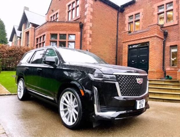 Cadillac de Cristiano / Instagram