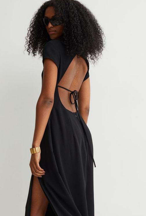 El vestido de H&M con aberturas para una cena rom&aacute;ntica