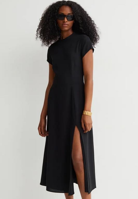 El vestido de H&M con aberturas para una cena rom&aacute;ntica